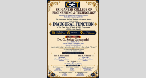 Inaugural Function